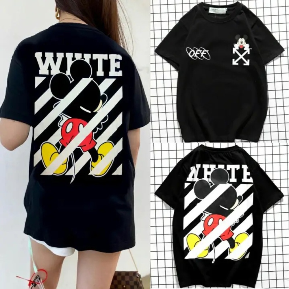 Off-White T-shirt Disney logo